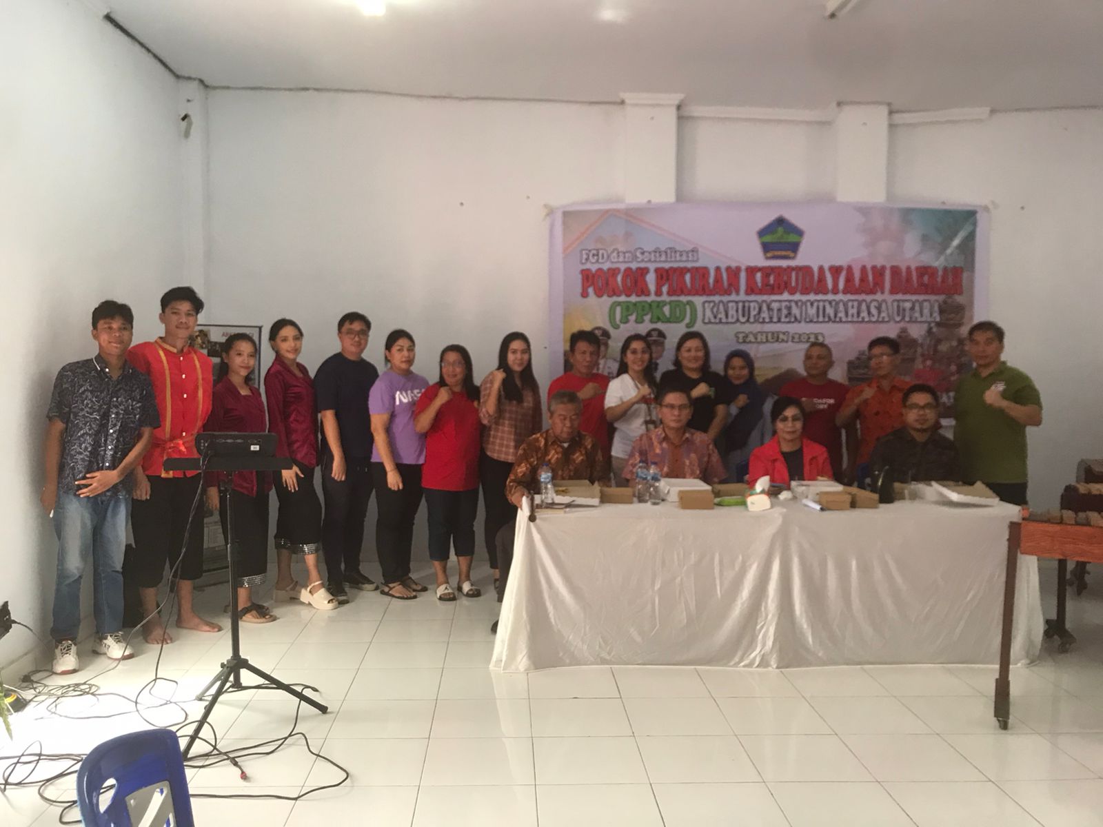 FGD Dan Sosialisasi Disparbud Minut Kupas Tuntas Kebudayaan Tonsea IMG-20231124-WA0316