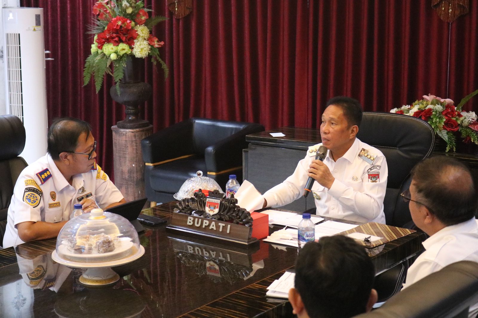 Pemkab Minsel Bupati Wongkar Audiensi Dengan Politeknik Pelayaran Sulut IMG-20250619-WA0075